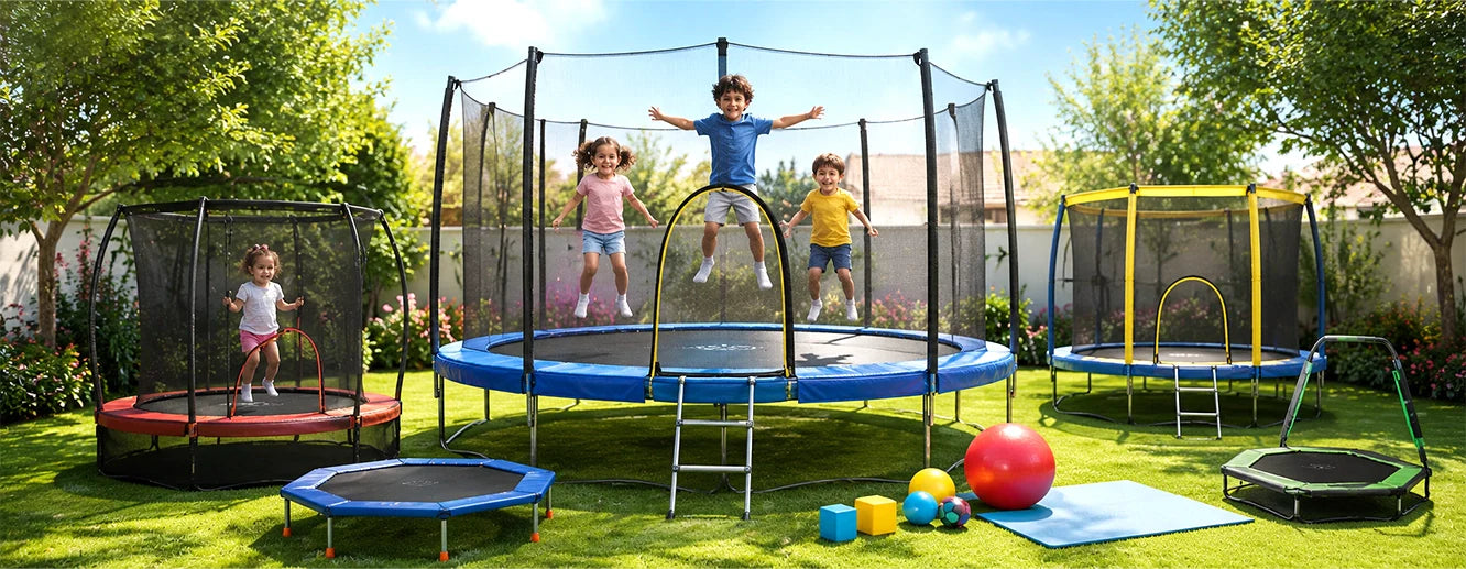 Choose the Safest Trampoline From Yalla Toys to Keep Kids Active