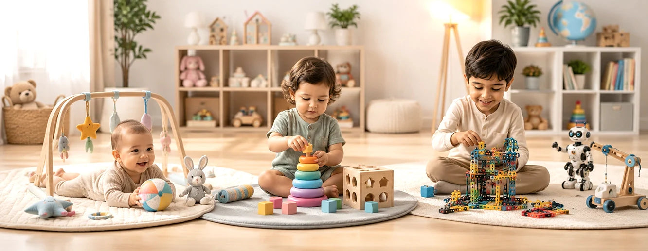 How to find the right toys for every age?