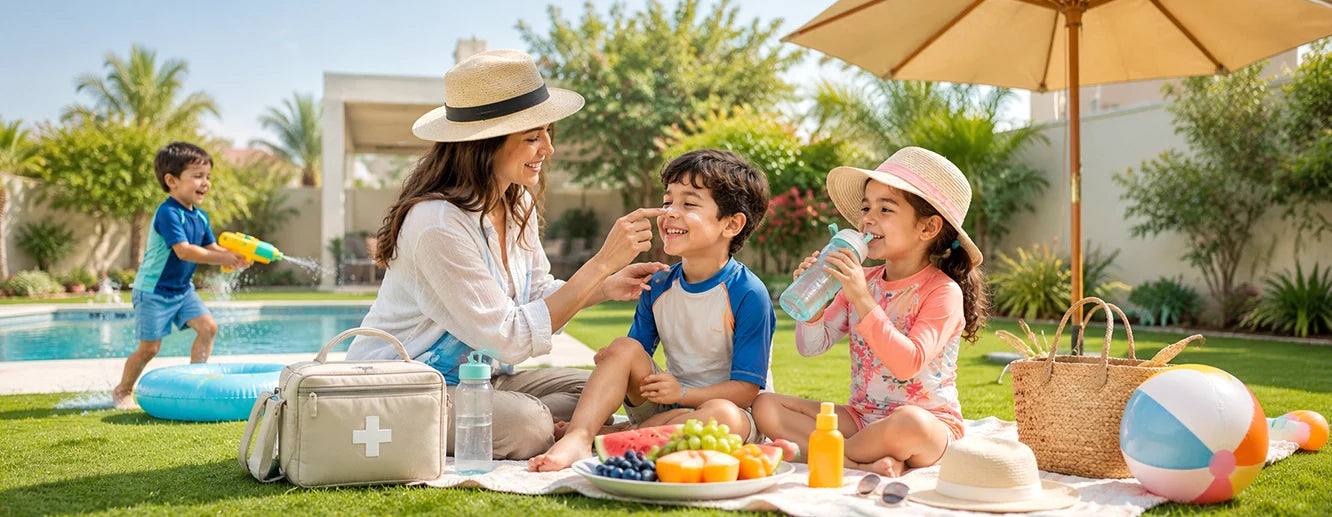 Keep your kids healthy and safe during summer