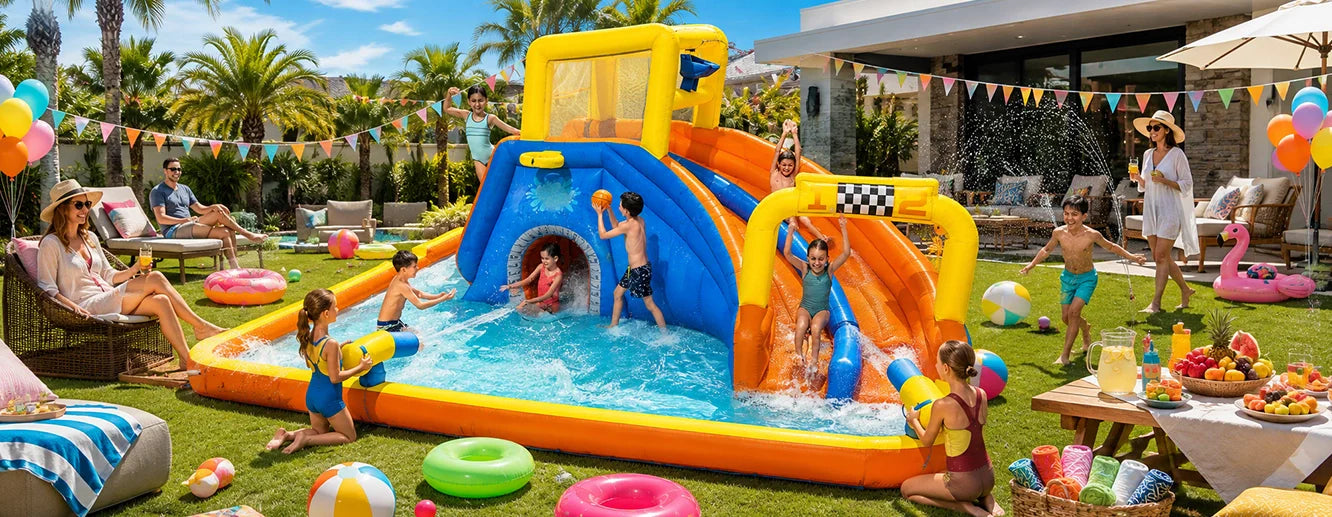 التخطيط لحفلة مائية صيفية مع H2O GO
