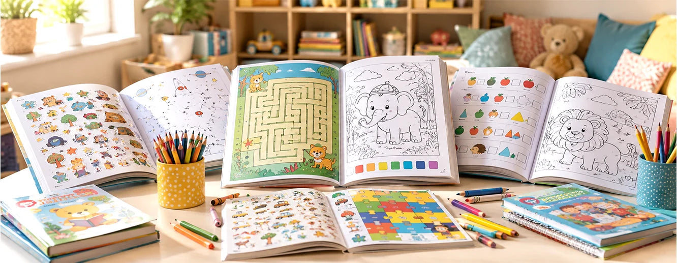 The 9 Best Kids Activity Books to Keep Them Engaged