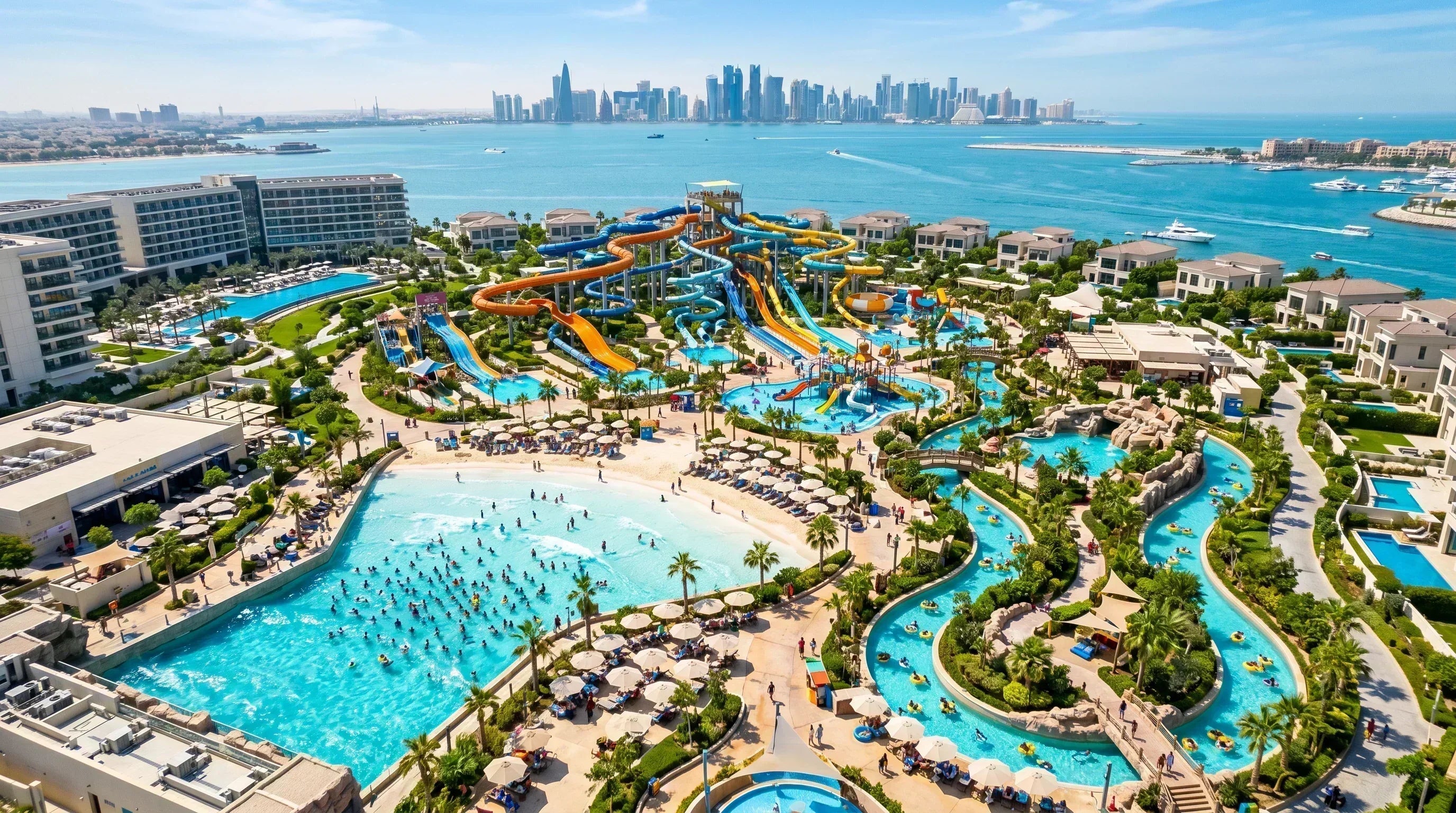5 Top Water Theme & Amusement Parks in Qatar