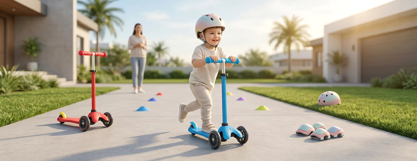 Why 3-Wheel Scooters Are a Perfect Start for Toddlers