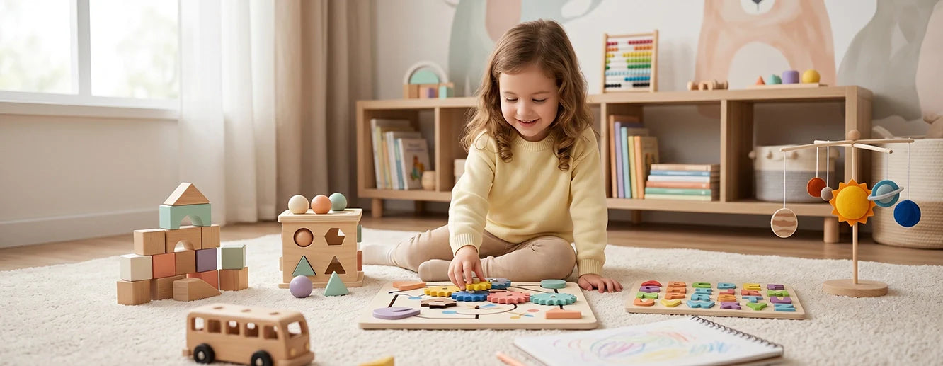Why toys are integral for developing your kid’s motor skills?