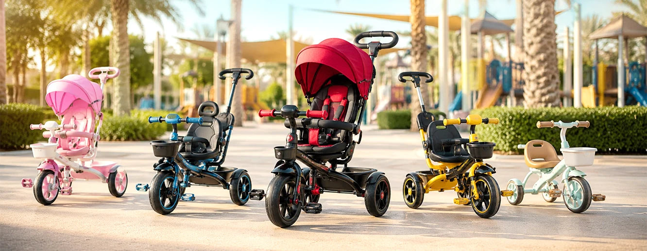 Yalla Toys’ Top-Rated Kids Trikes in Qatar Online