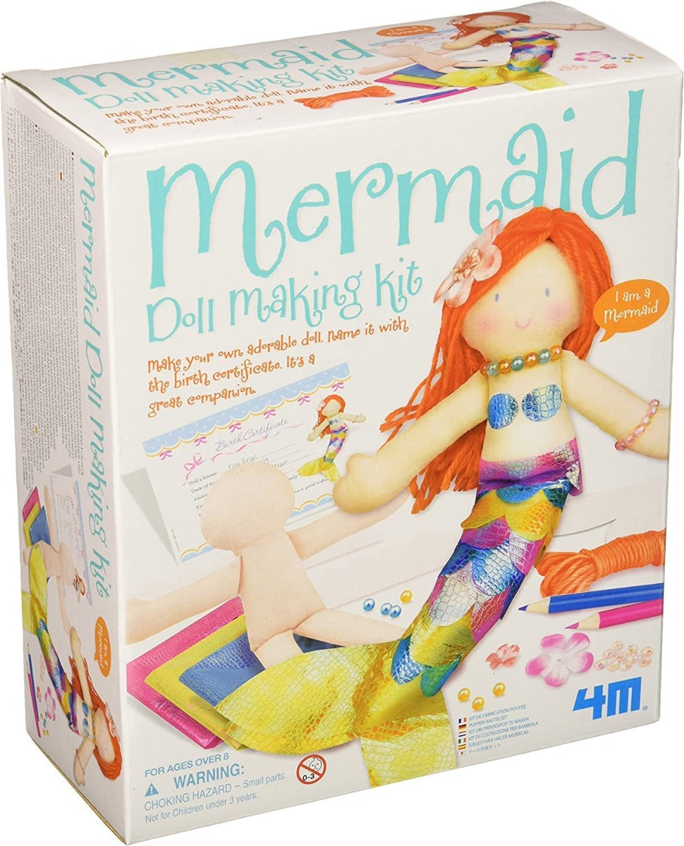 Buy 4M Mermaid Doll Making Kit | Yallatoys.com