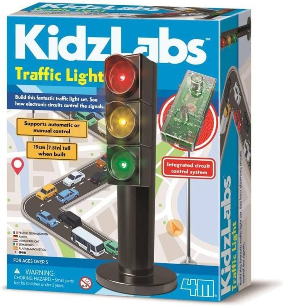 Buy 4M KidzLabs Traffic Control Light STEM Kit | Yallatoys.com