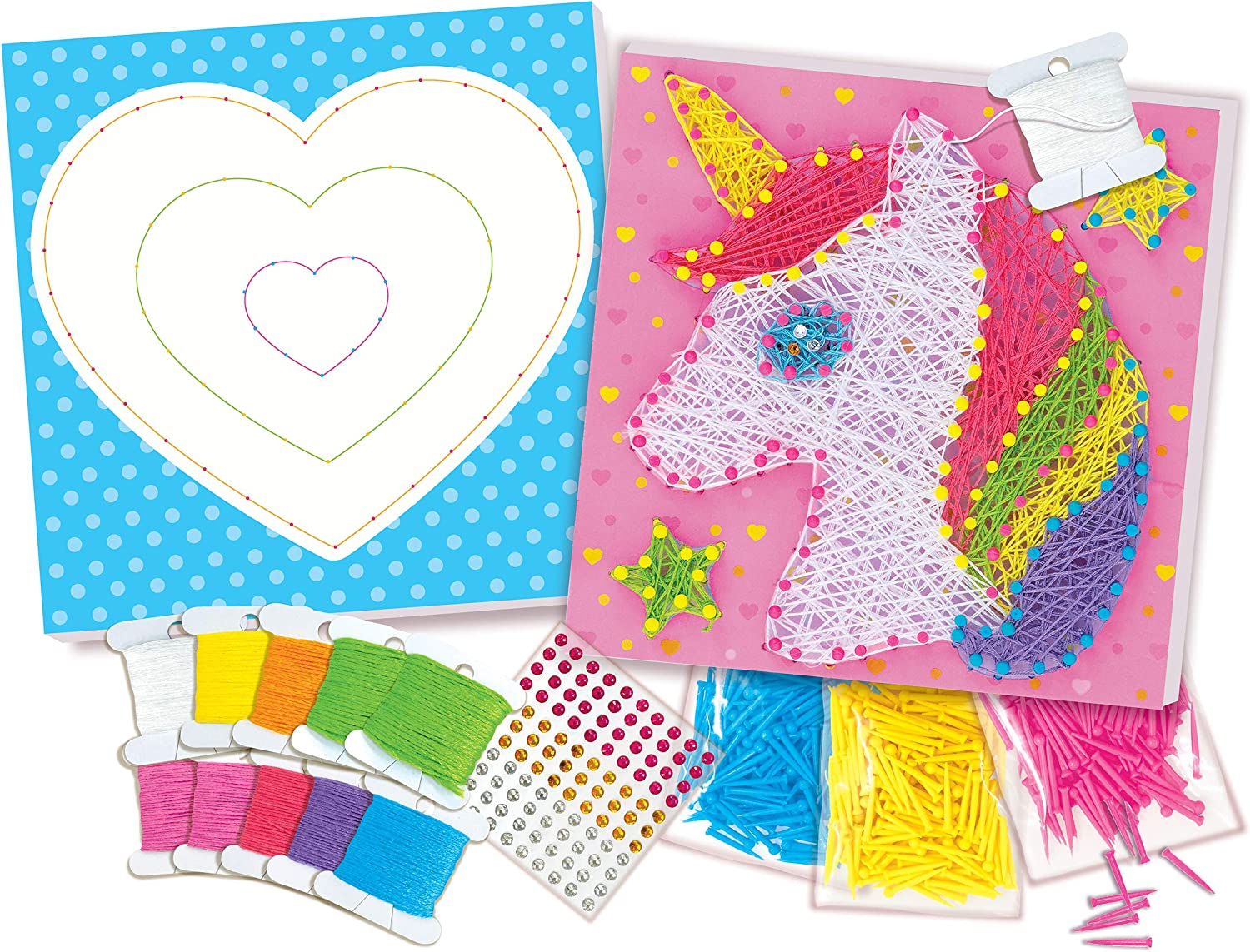 Buy 4M Make Your Own String Art Multi Colour | Yallatoys.com