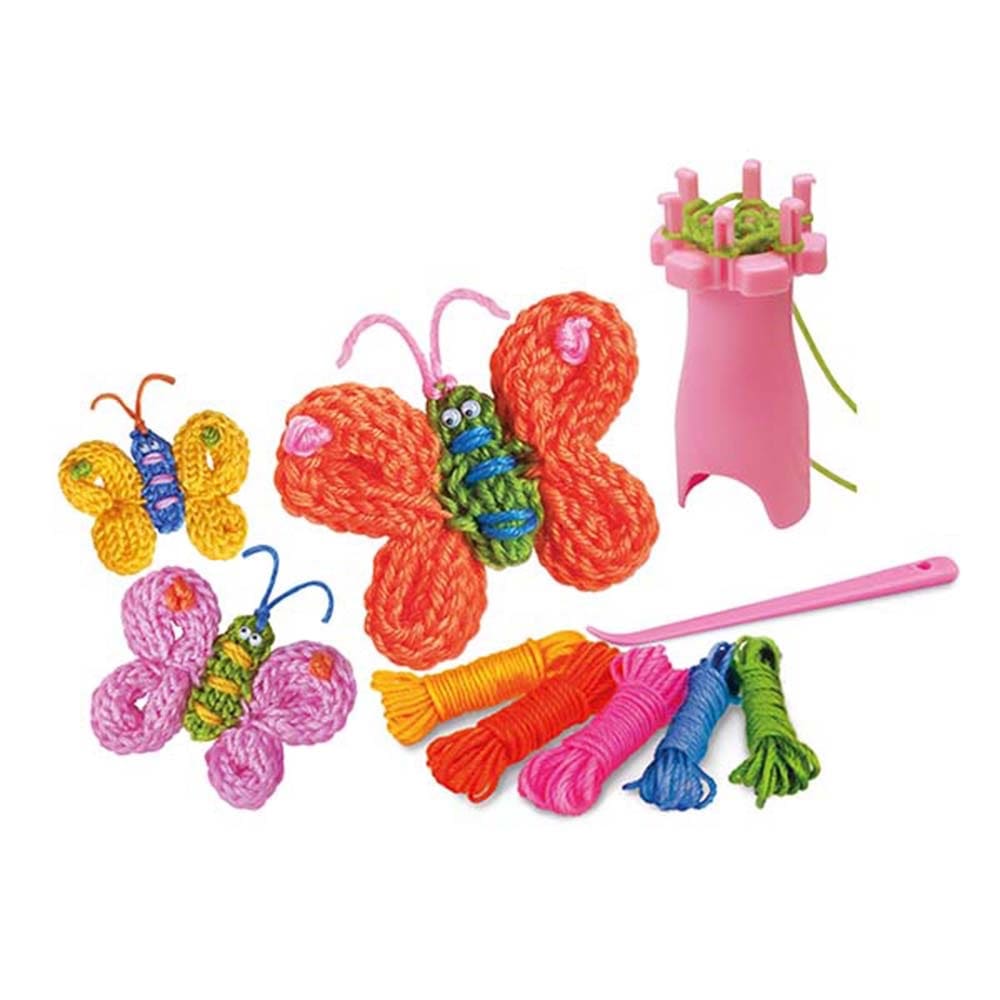 Buy 4M French Knit Butterfly Kit | Yallatoys.com