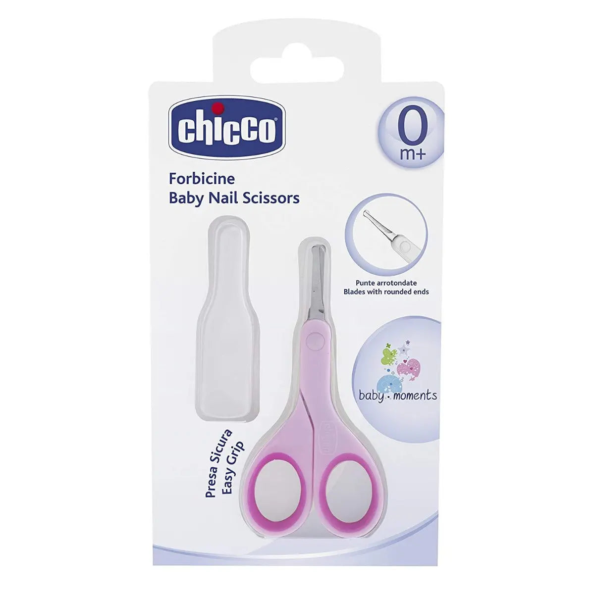 Baby Nail Scissors Pink Yallamomz Yallatoys