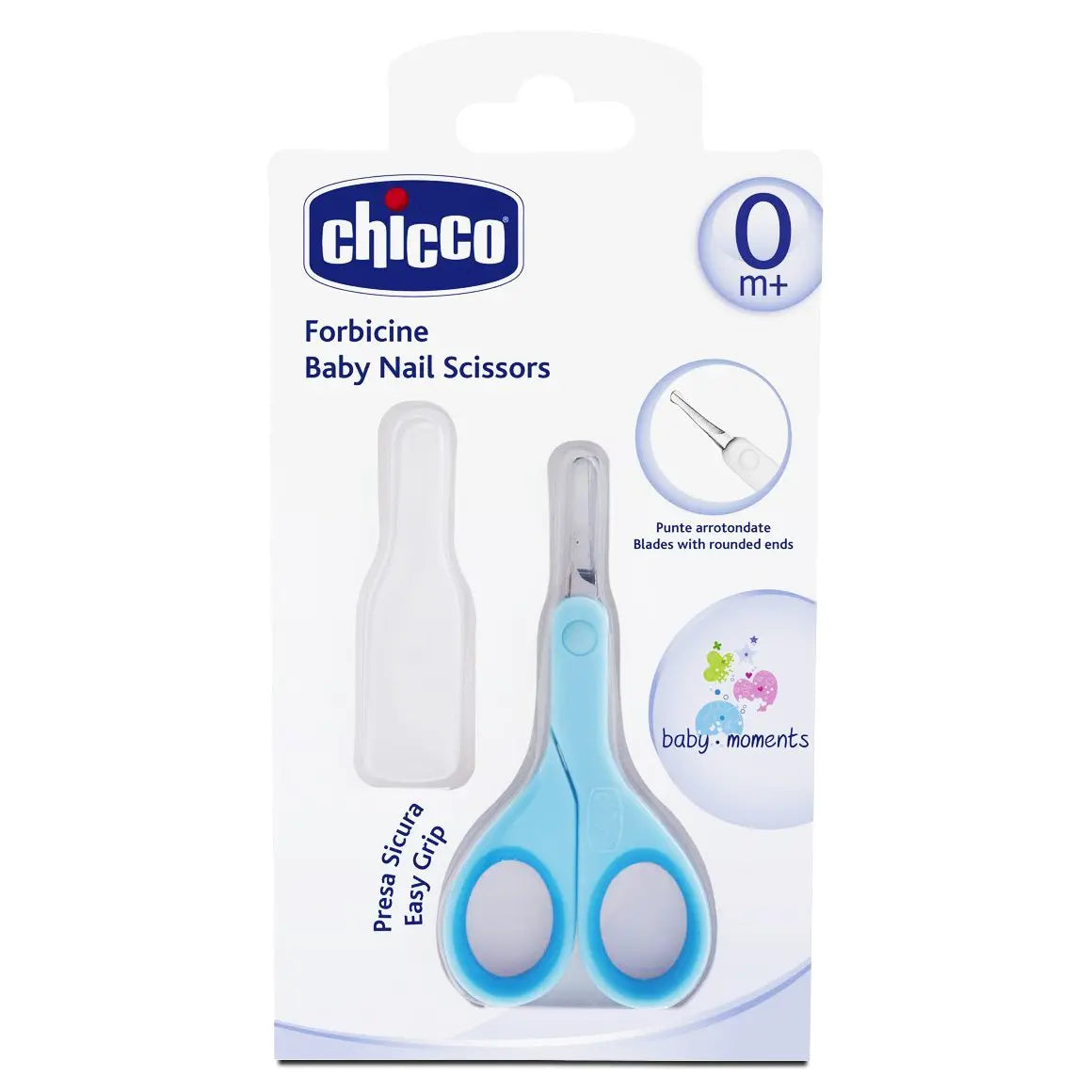 Baby Nail Scissors Blight Blue Yallamomz Yallatoys