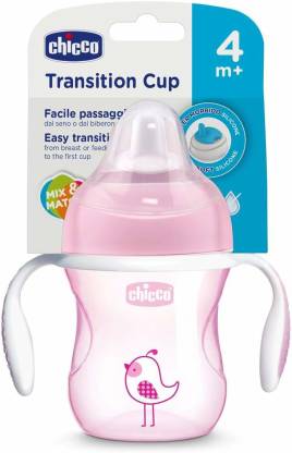 Buy Chicco Transition Cup 4months+ 200ML | Yallatoys.com