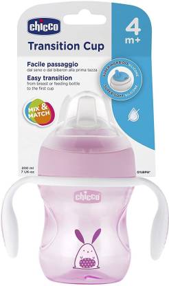 Buy Chicco Transition Cup 4months+ 200ML | Yallatoys.com