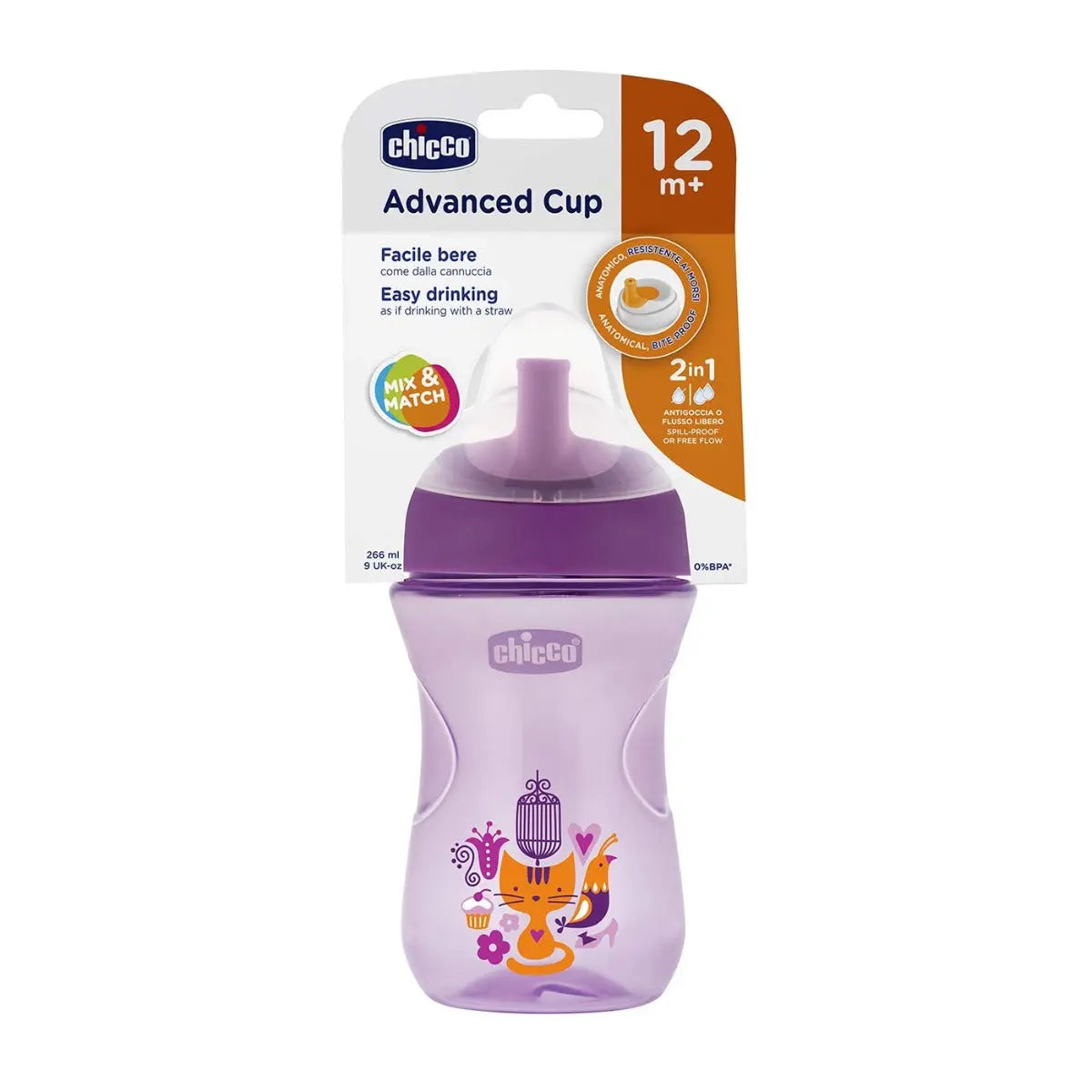 Chicco Advanced Cup 12months+ Girl Pack 1 Chicco Yallatoys