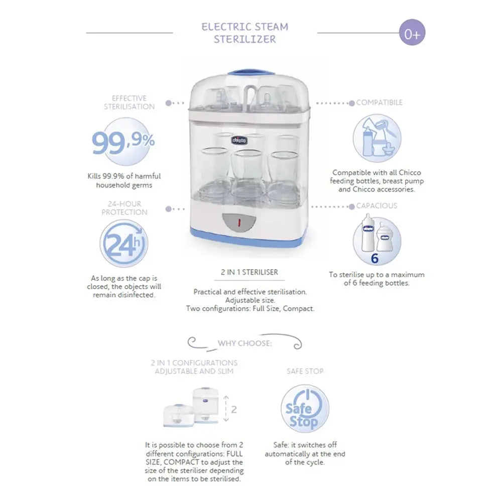 Chicco Sterilizer Natural 2 In 1 Yallamomz