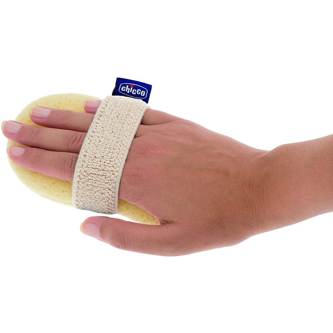 Buy Chicco Baby Moments Sponge Bath Glove | Yallatoys.com