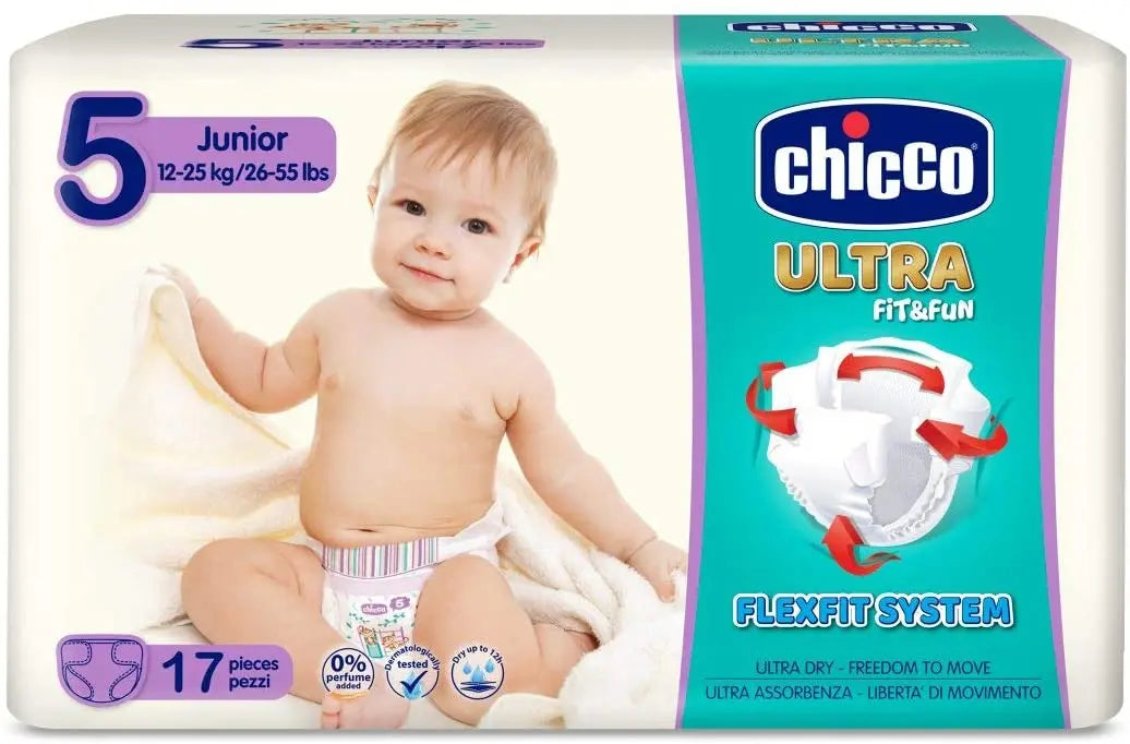 Chicco Diaper Ultra Chicco Junior 17pcs Chicco Yallatoys