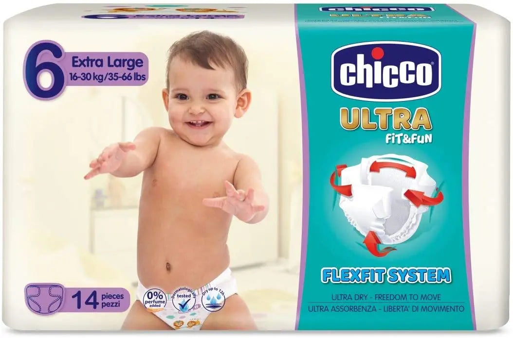 Chicco Diaper Ultra Chicco - XL [14 X 10] Chicco