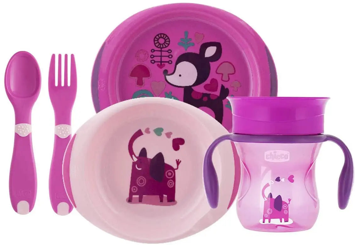 Weaning Set 12M+ Girl Yalla Generic Play Yallatoys