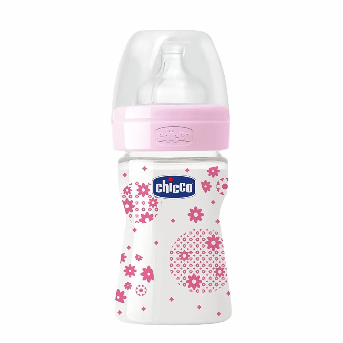 Chicco Well Being Bottle Glass Girl 150ML 0months+ Yallamomz