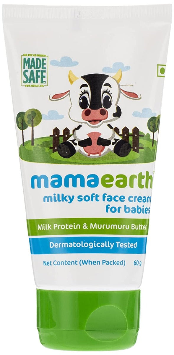 Mamaearth Milky Soft Face Cream 60Ml Mamaearth Yallatoys