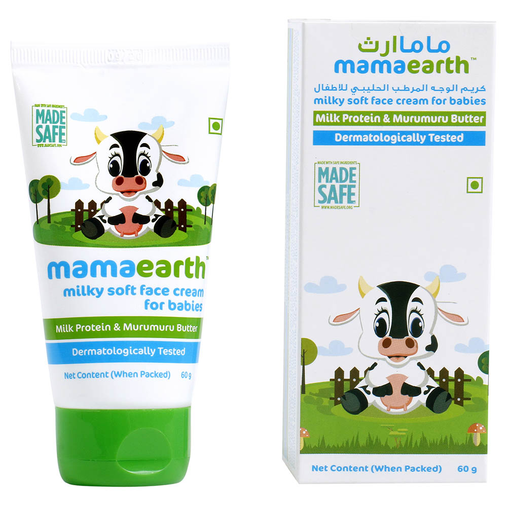 Mamaearth Milky Soft Face Cream 60Ml Mamaearth Yallatoys