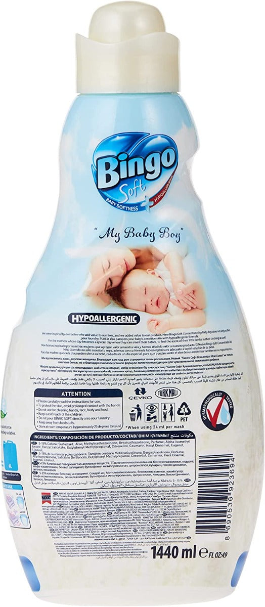 Bingo Soft Concentrate My Baby Boy 1440 Ml Bingo Yallatoys