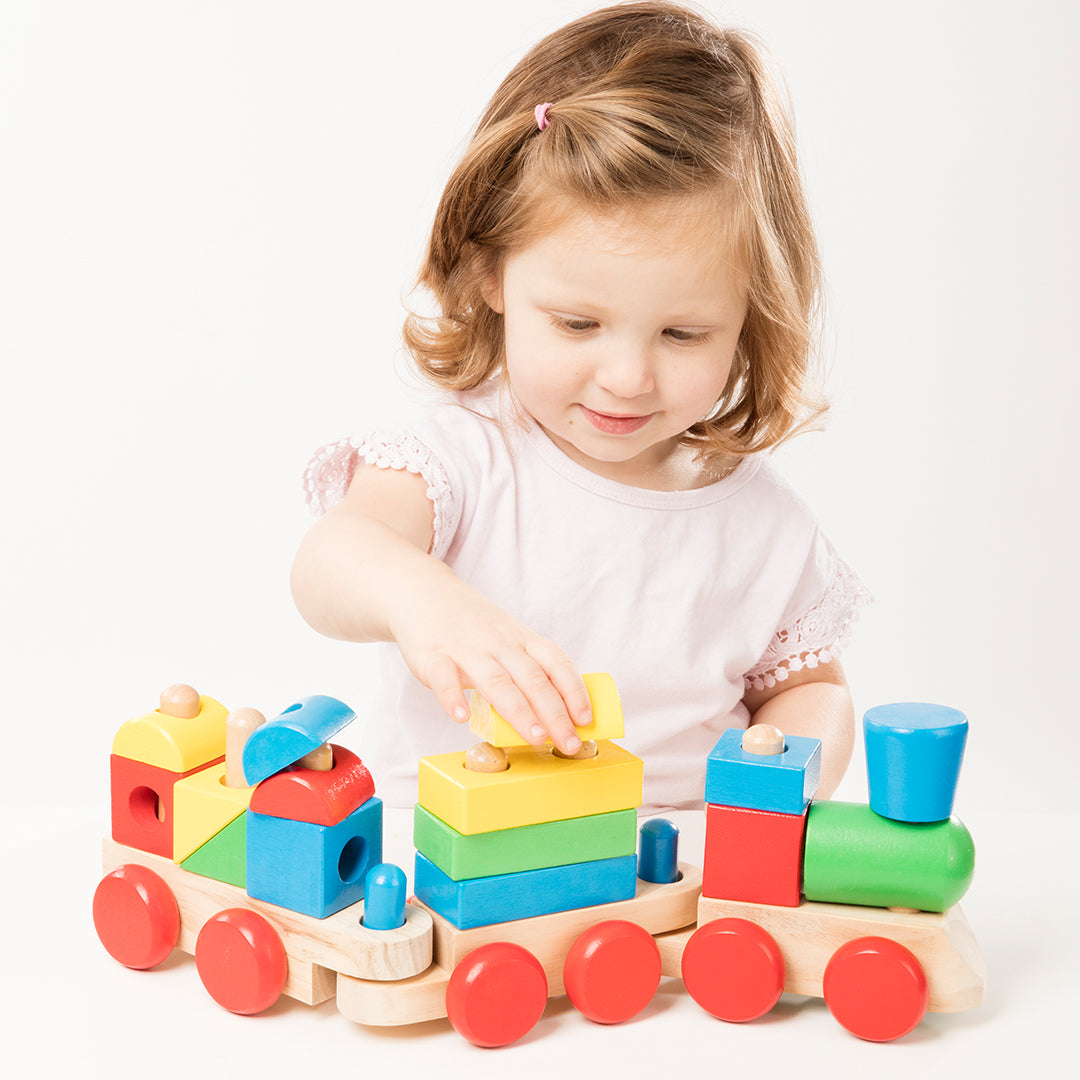 Buy Melissa & Doug Stacking Train | Yallatoys.com