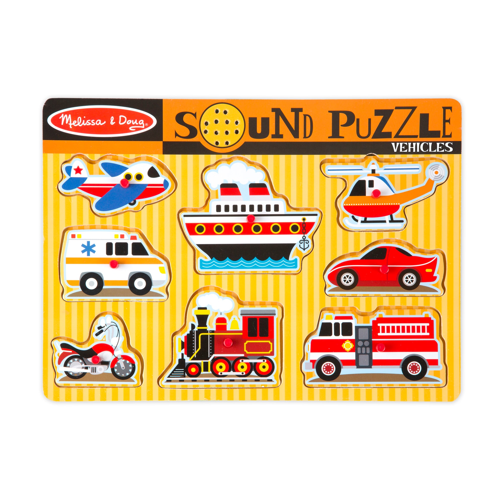 Buy Melissa & Doug Vehicles Sound Puzzle | Yallatoys.com