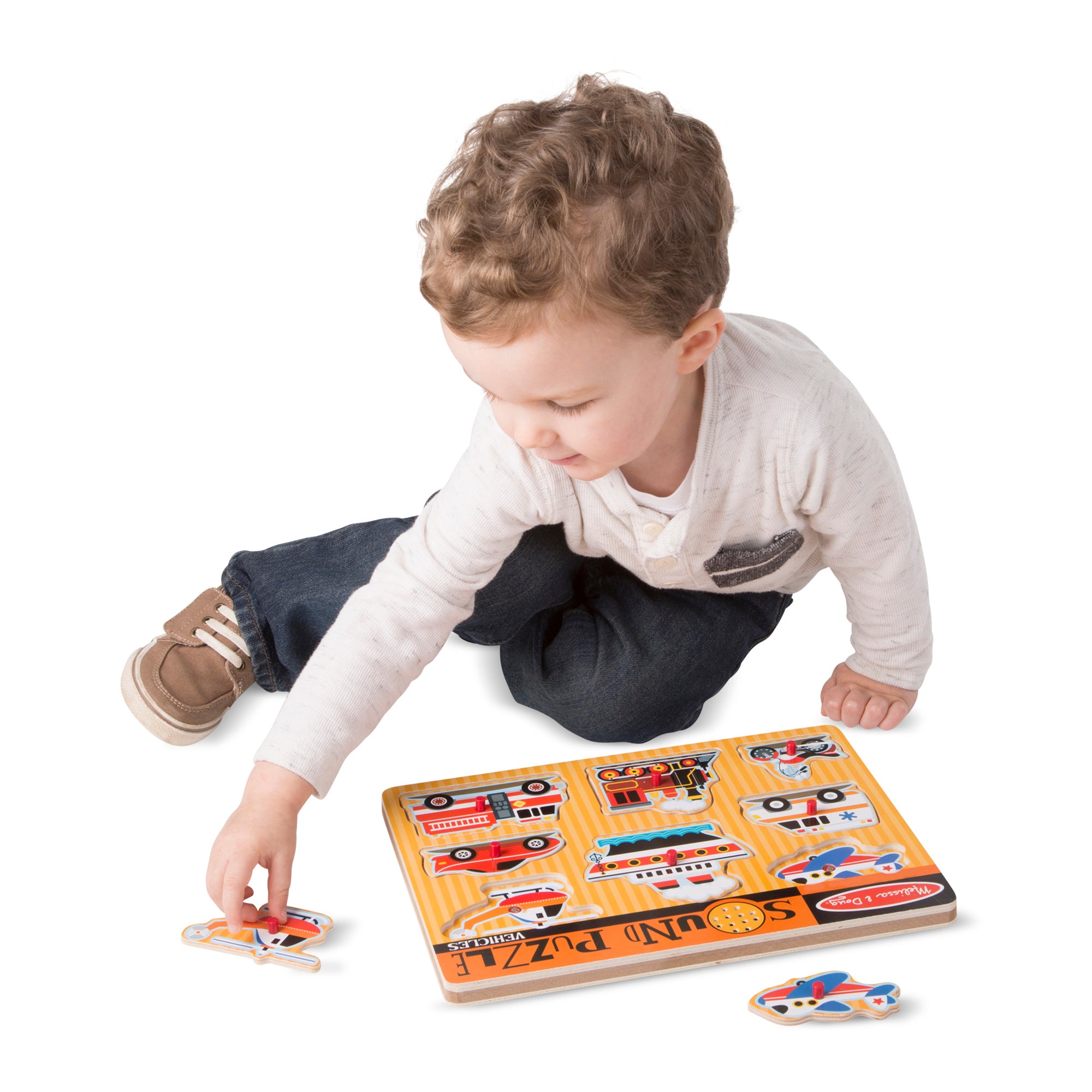 Buy Melissa & Doug Vehicles Sound Puzzle | Yallatoys.com