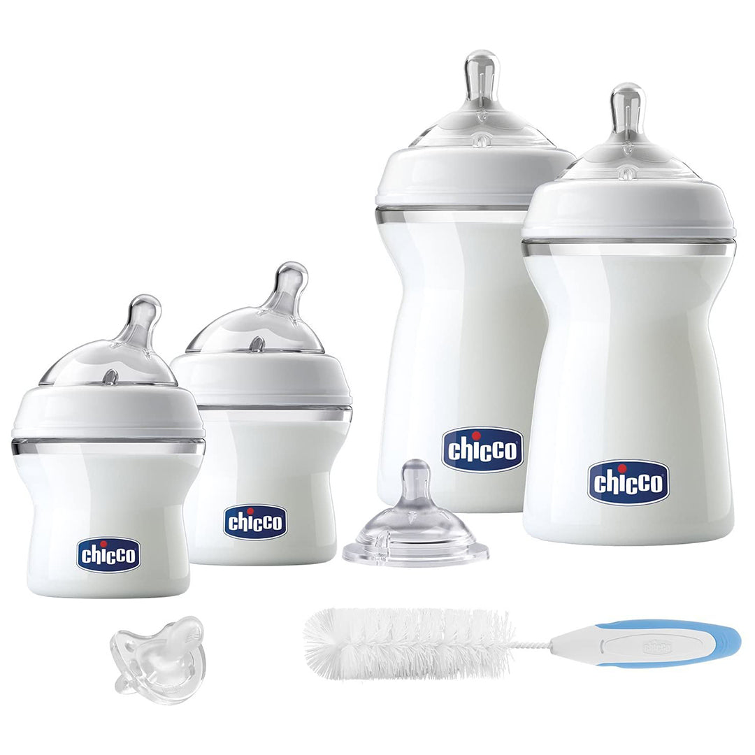 Buy Chicco Natural Feeling Feeding Bottle Set-Large 0months+ | Yallatoys.com