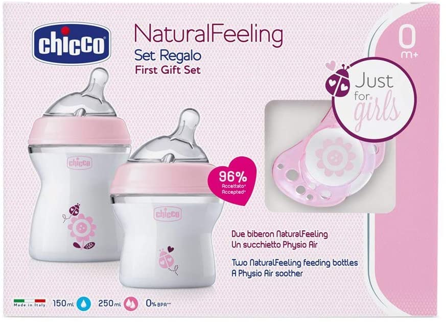 Buy Chicco Gift Set Naturalfeeling Girl | Yallatoys.com