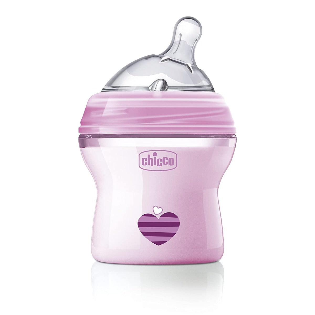 Chicco Natural Feeling Feeding 150ML Bottle Pink Yallamomz Yallatoys