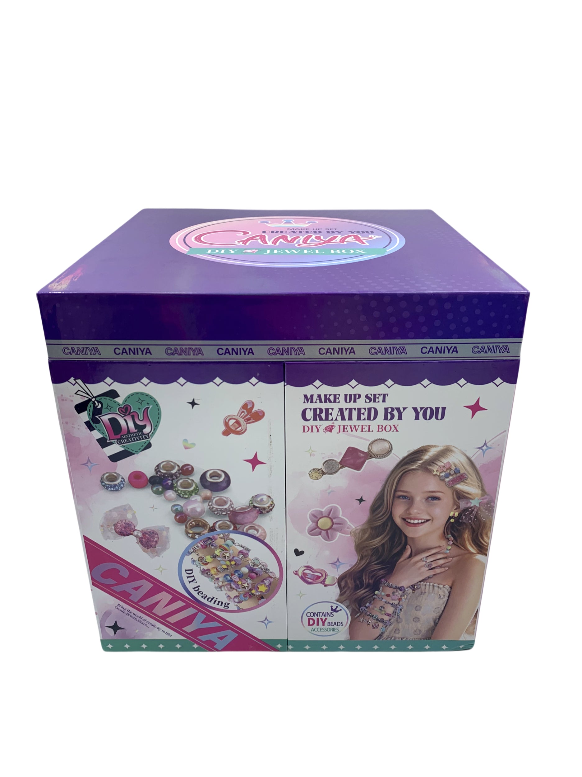 Caniya DIY Beads Jewelry Making Kit with Jewelry Box 955-32 Caniya Yallatoys