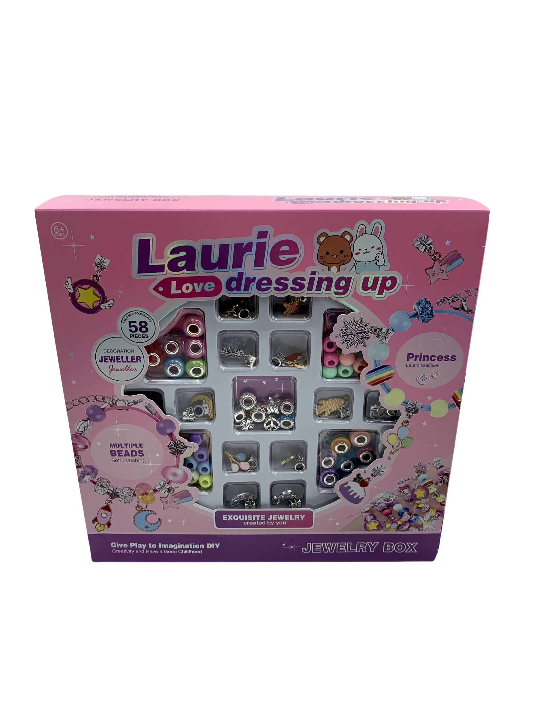 Caniya DIY Beads Jewelry Making Kit 58 Pieces Caniya Yallatoys