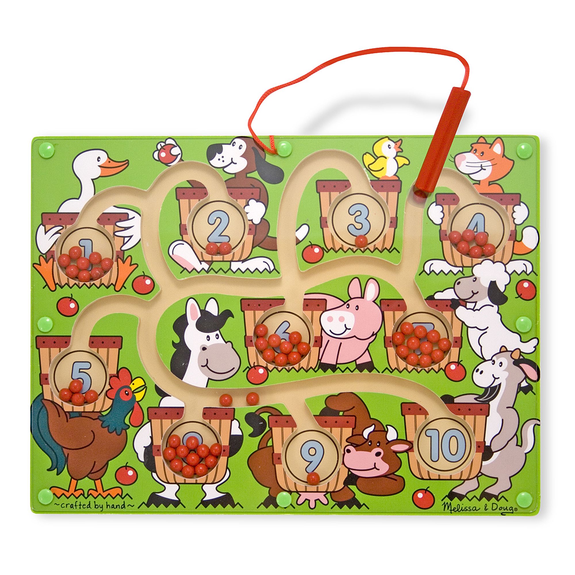 Buy Magnetic Number Maze | Yallatoys.com