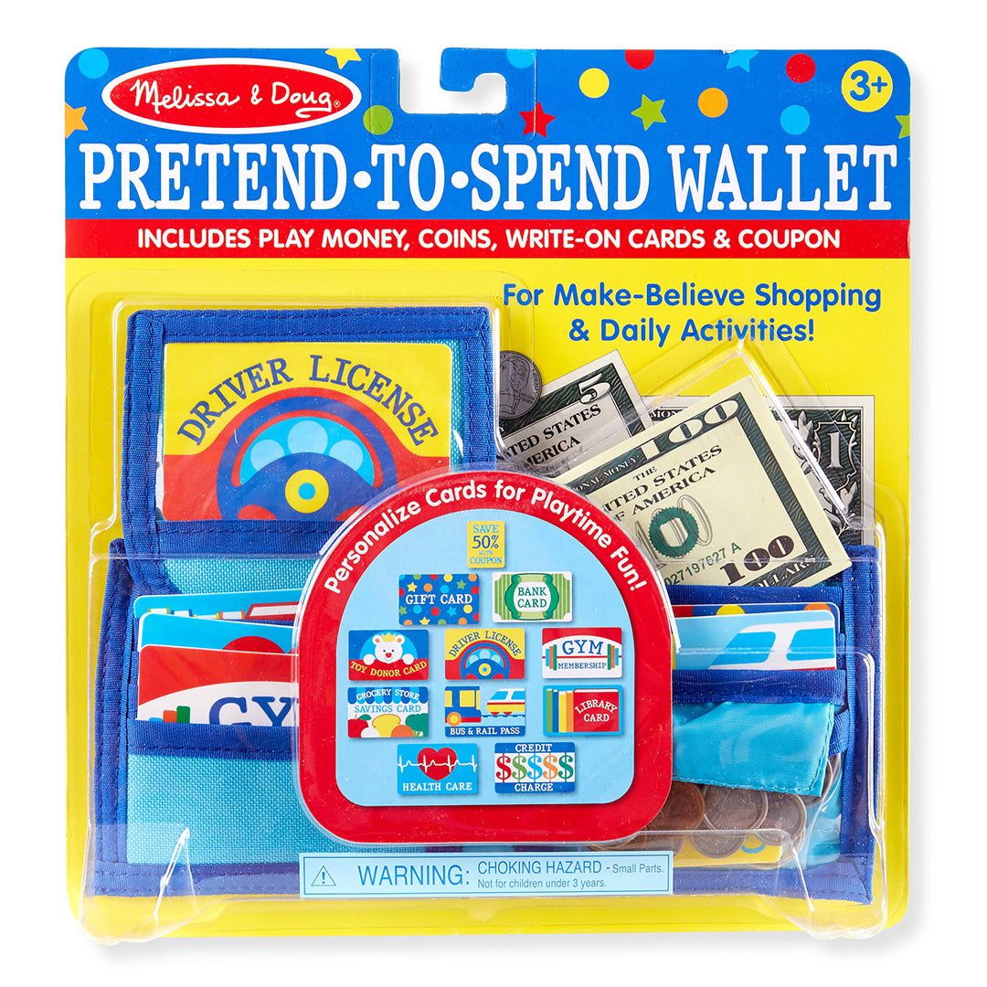 Buy Melissa & Doug Pretend-To-Spend Wallet | Yallatoys.com