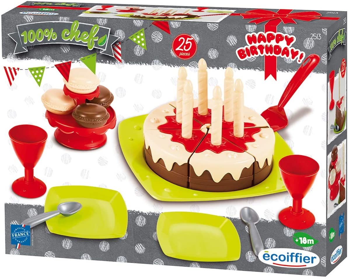 Buy Ecoiffier Set Birthday Cake | Yallatoys.com