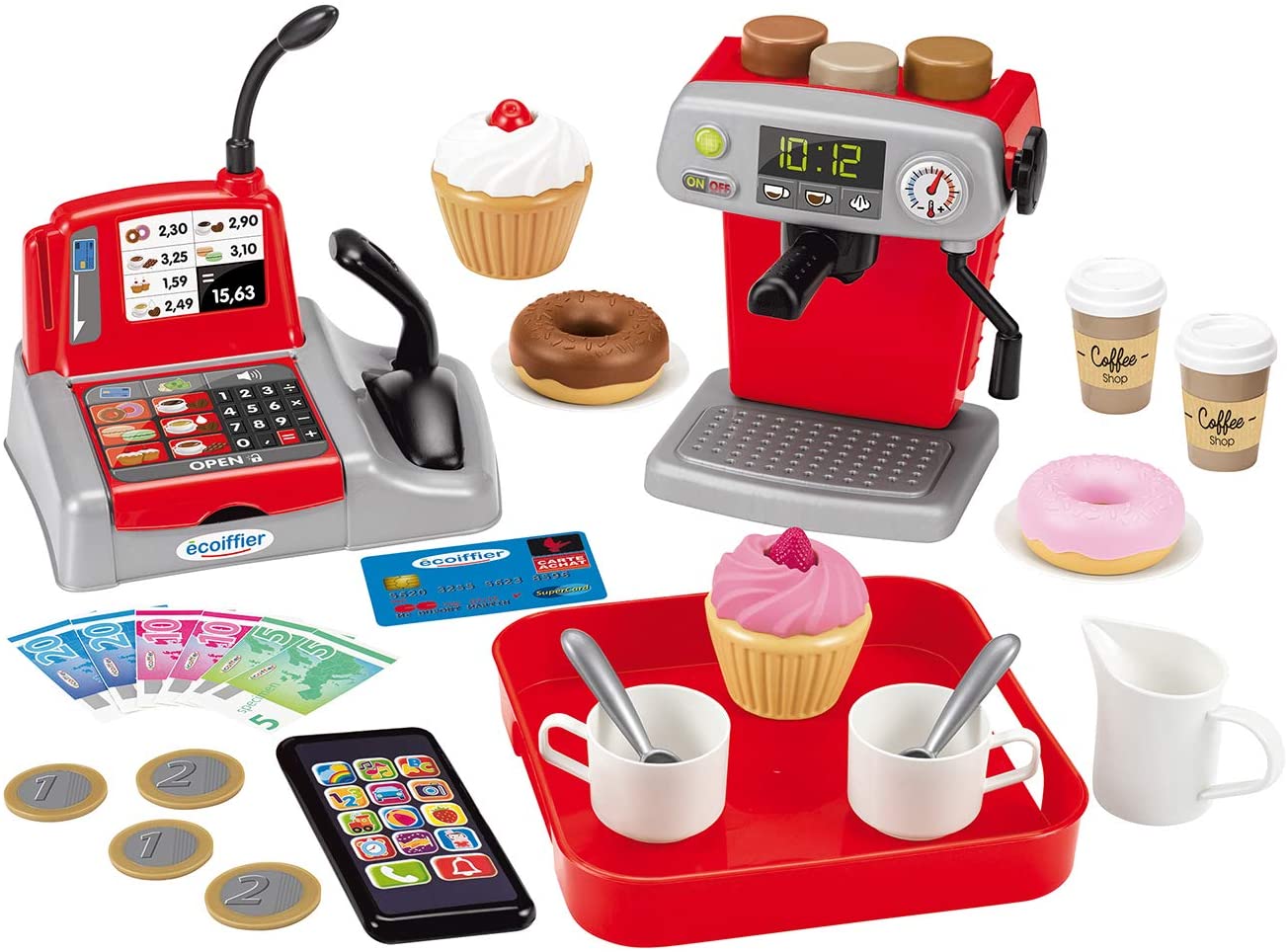 Buy Ecoiffier Coffee Shop Set | Yallatoys.com
