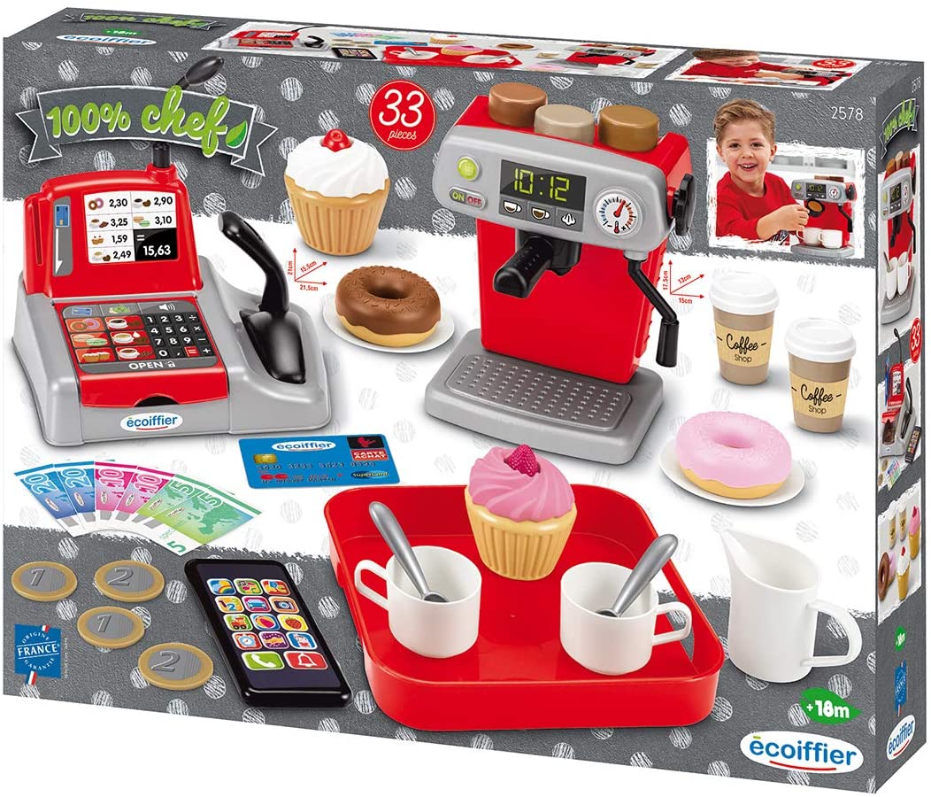 Buy Ecoiffier Coffee Shop Set | Yallatoys.com