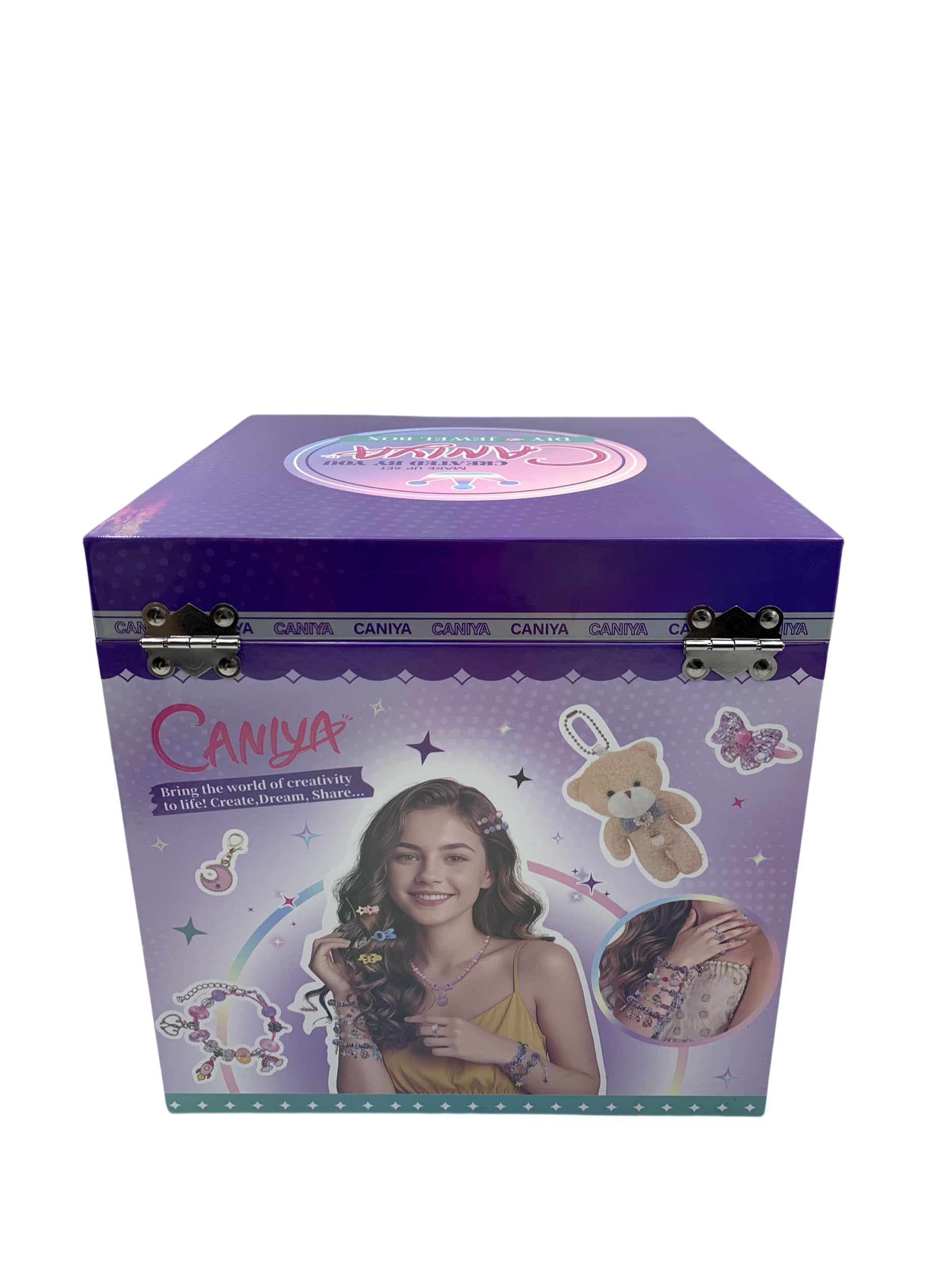Caniya DIY Beads Jewelry Making Kit with Jewelry Box 955-32 Caniya Yallatoys