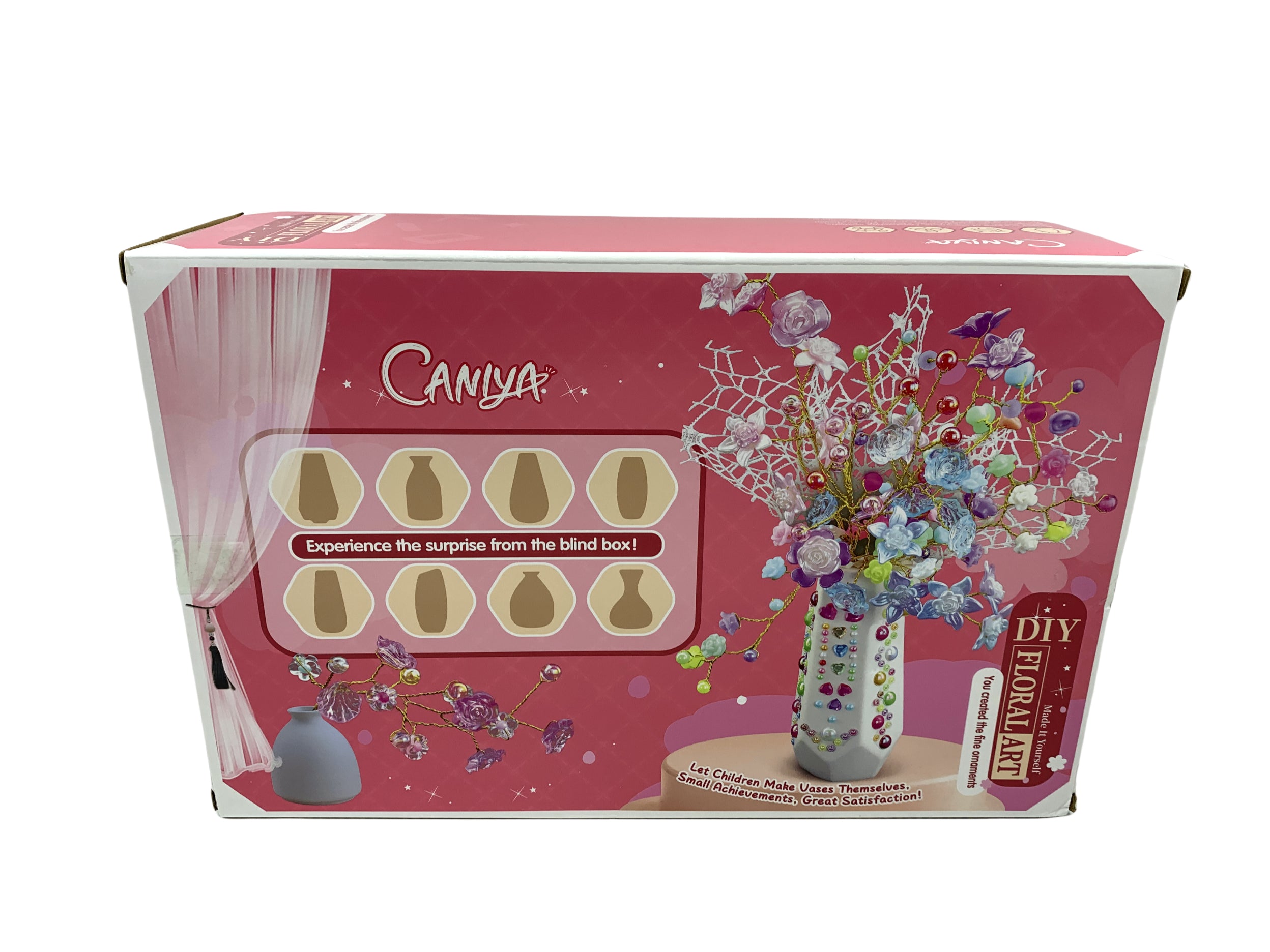 Caniya DIY Beads Kit for Making Artificial Flowers with Gift Box Caniya Yallatoys
