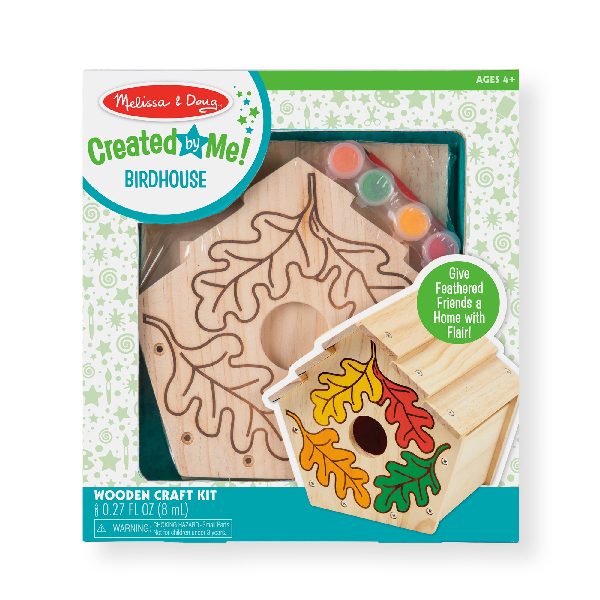 Buy Melissa & Doug Build Your Own Wooden Birdhouse | Yallatoys.com