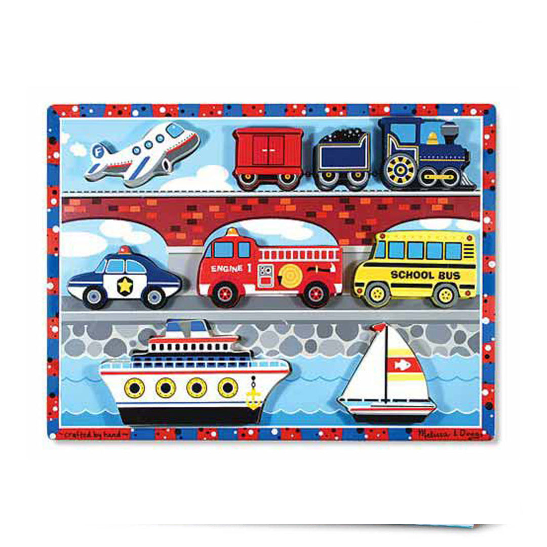 Buy Melissa & Doug Vehicles Chunky Puzzle | Yallatoys.com