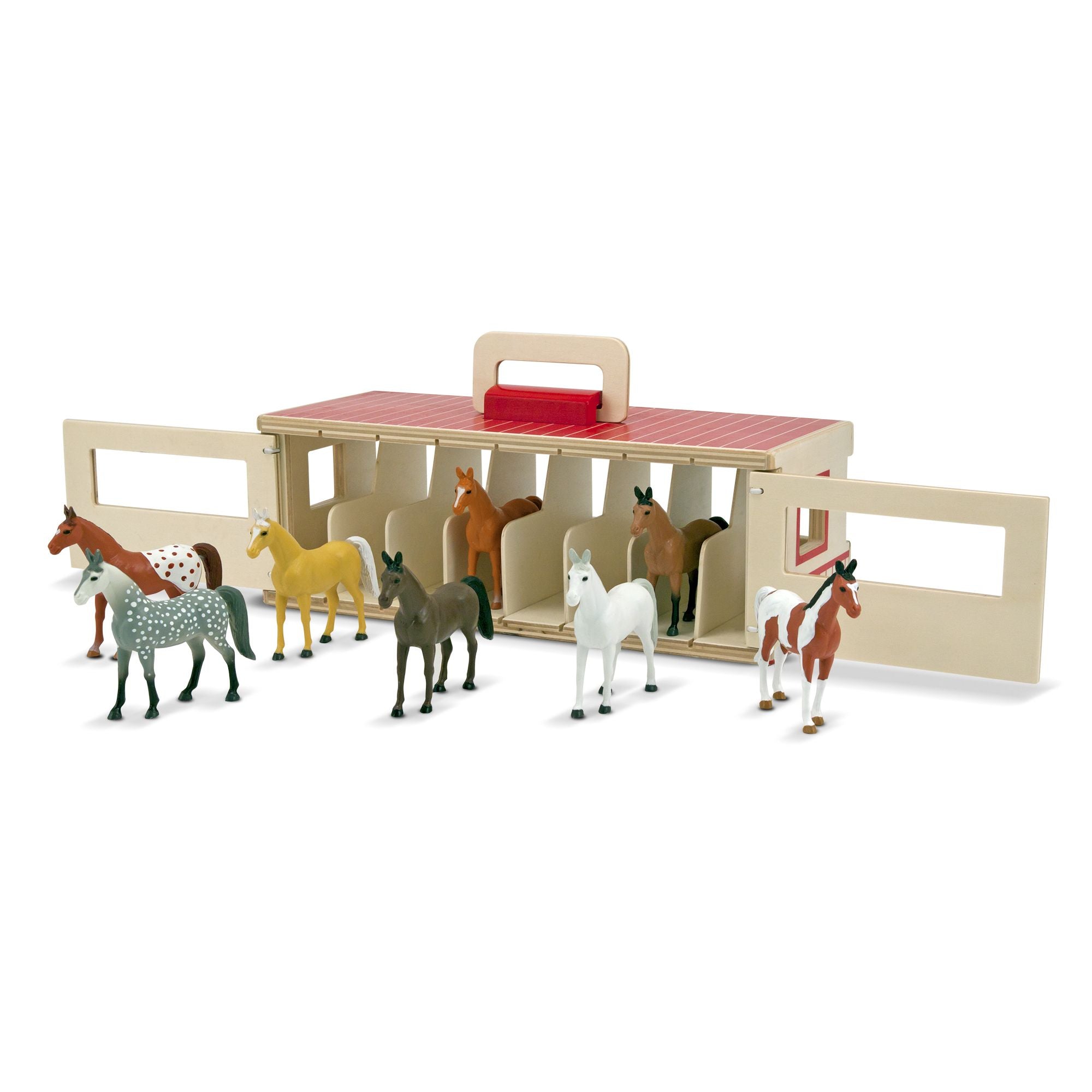 Buy Take-Along Show-Horse Stable | Yallatoys.com