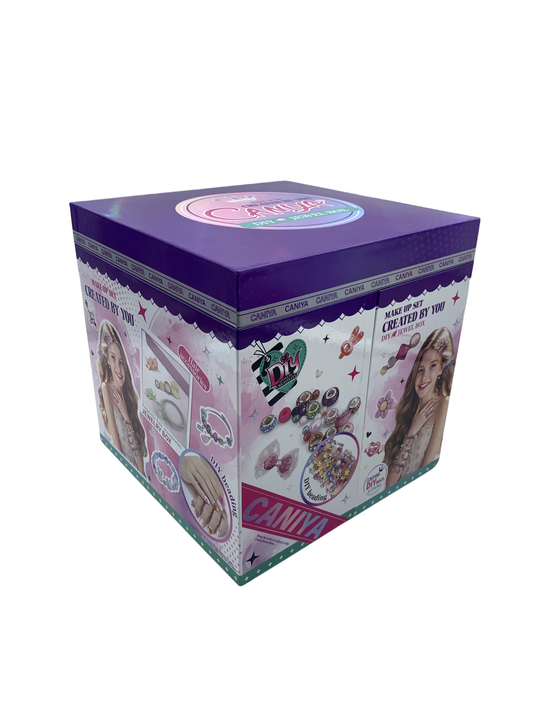 Caniya DIY Beads Jewelry Making Kit with Jewelry Box 955-32 Caniya Yallatoys