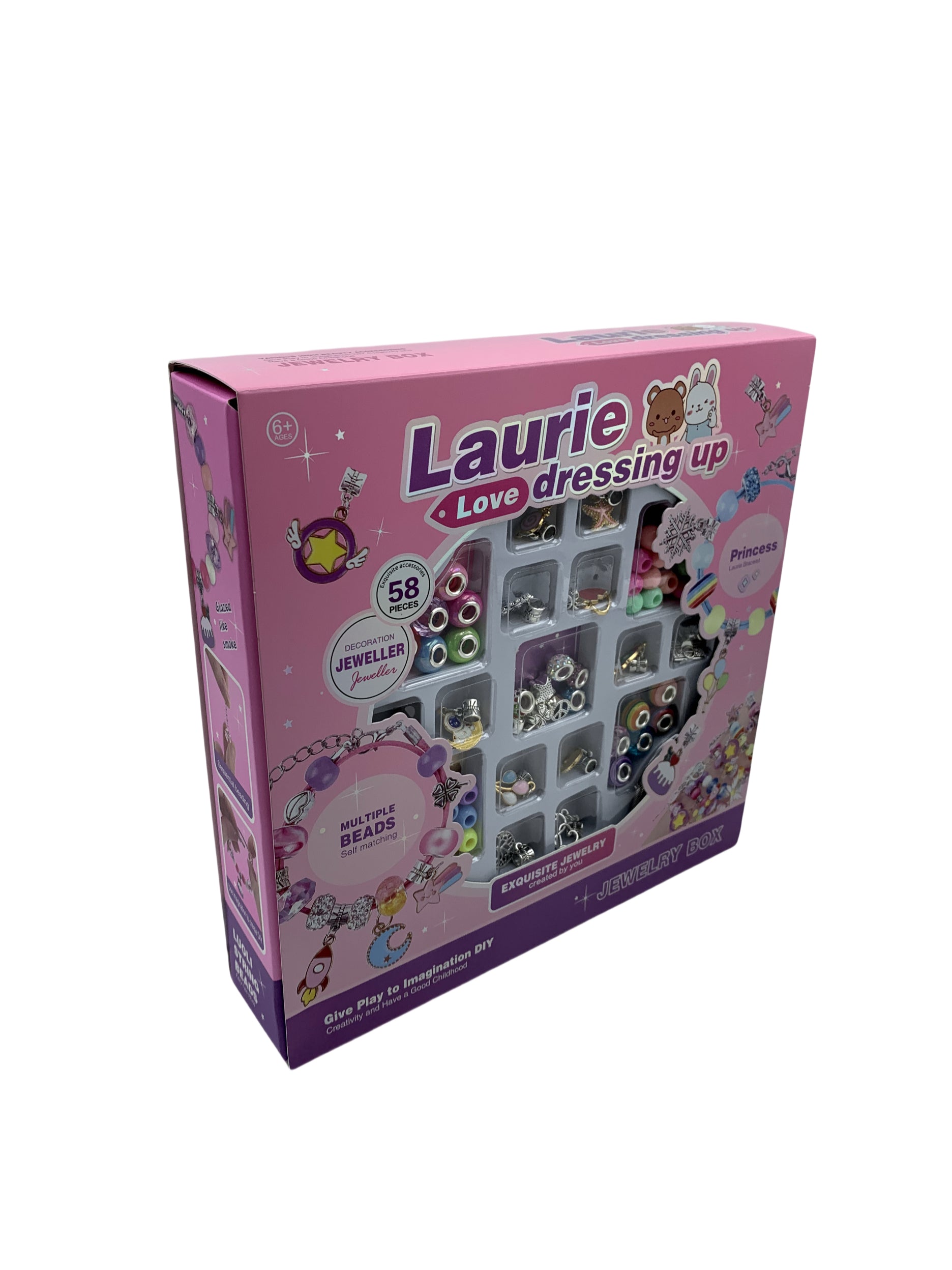 Caniya DIY Beads Jewelry Making Kit 58 Pieces Caniya Yallatoys