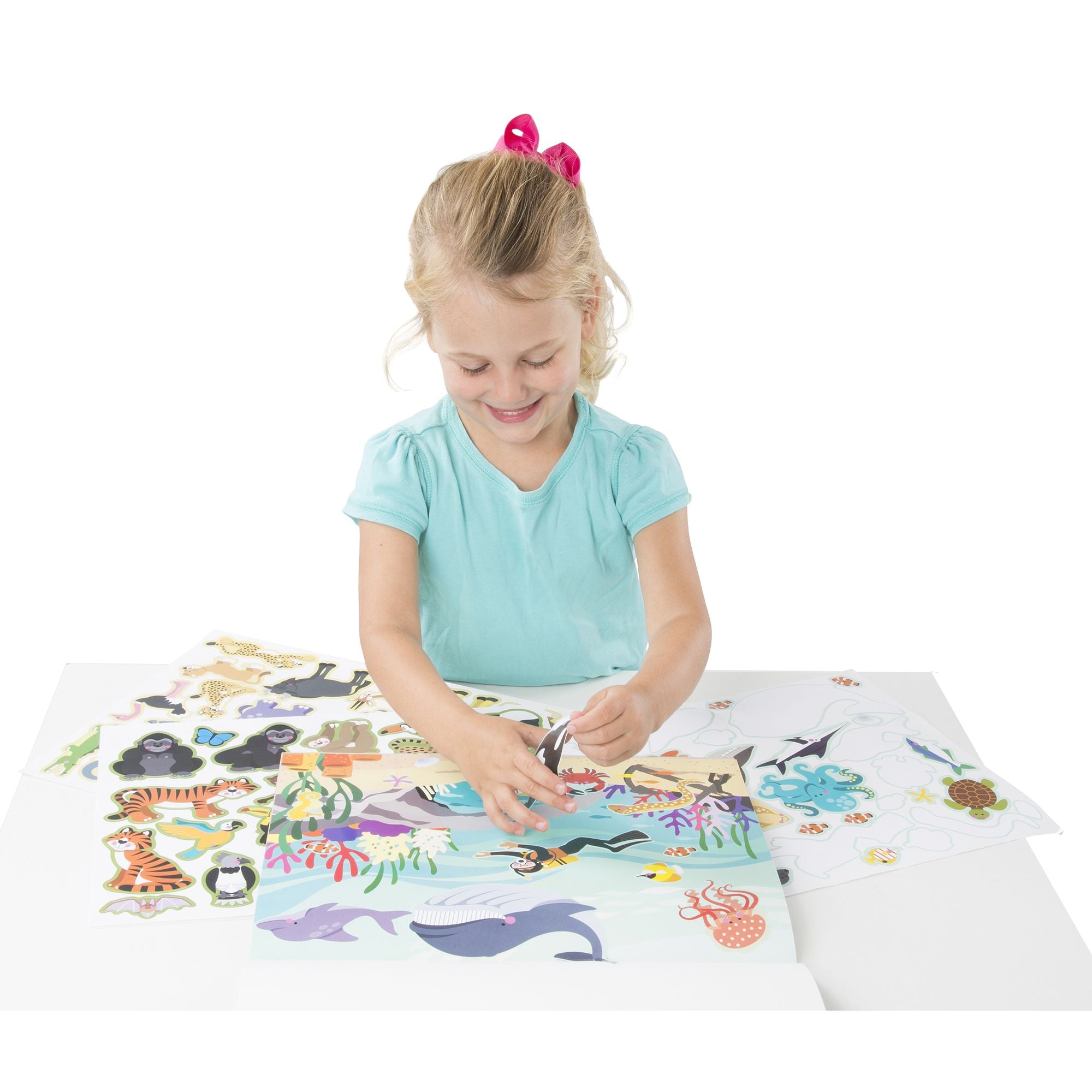 Buy Reusable Sticker Pad - Habitats | Yallatoys.com