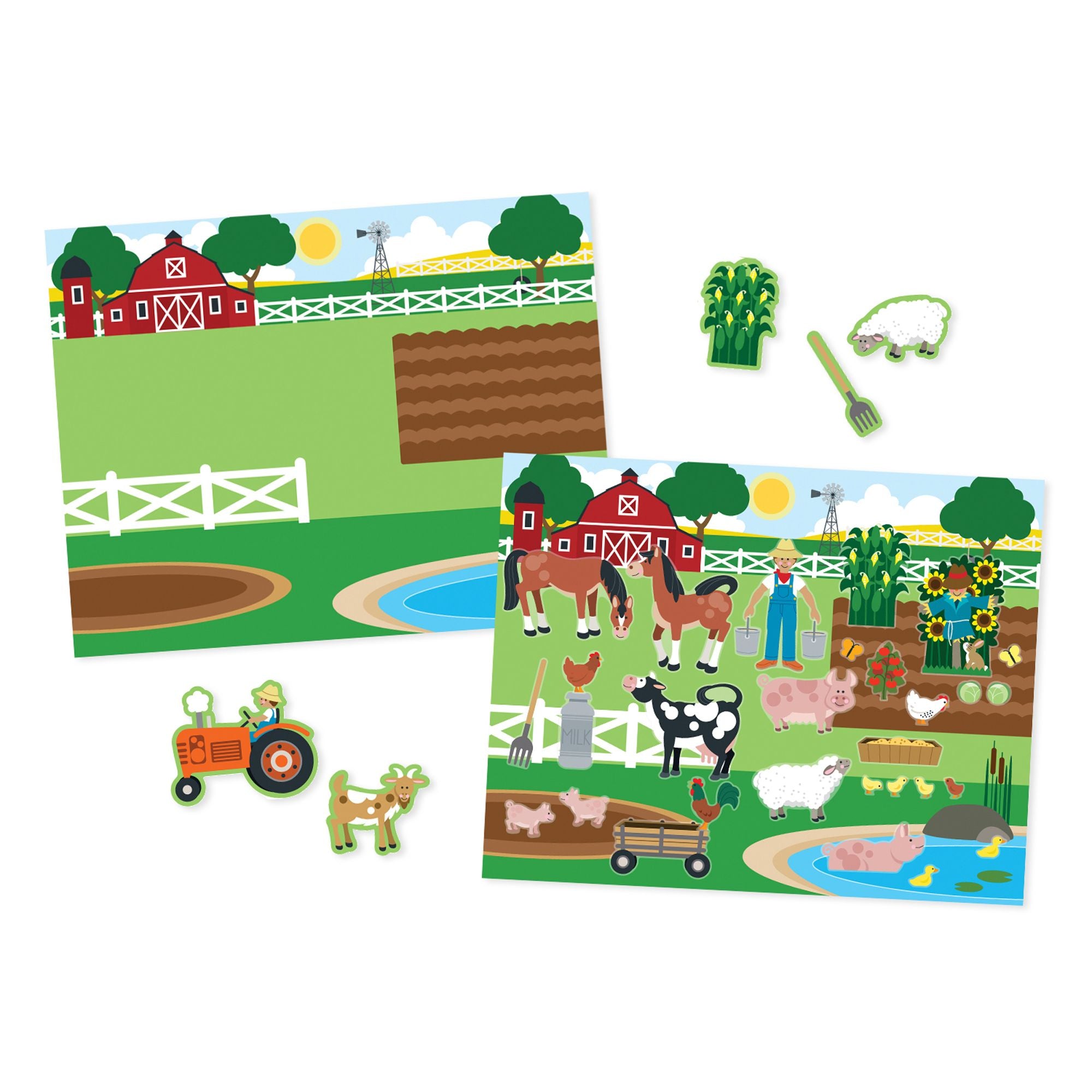 Buy Reusable Sticker Pad - Habitats | Yallatoys.com