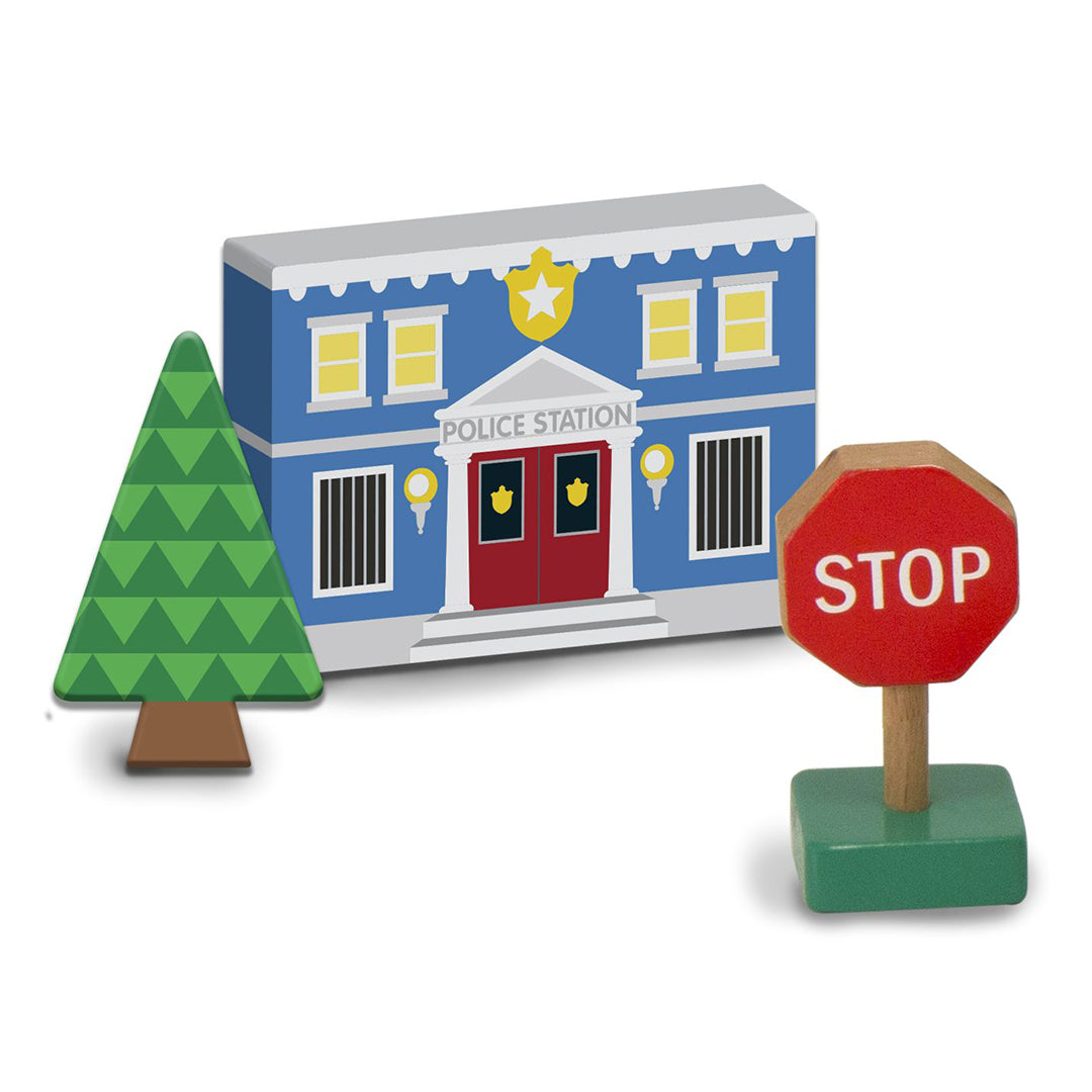 Buy Melissa & Doug Wooden Town Play Set | Yallatoys.com